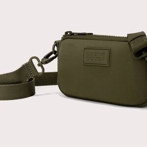 Dagne Dover Olive Green Neoprene Phone Sling